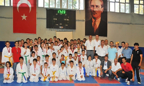 Osmaniye'de tekvando şampiyonası yapıldı