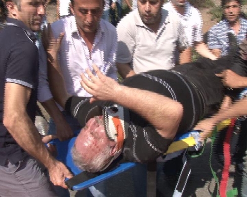 Otoyolda kamyon dehşeti: 4 yaralı (Özel)