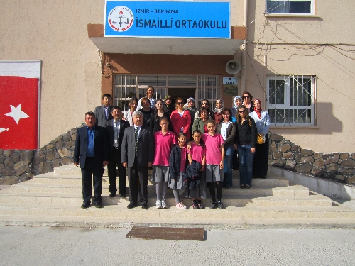 Özel okuldan devlet okuluna bayramda yardım eli