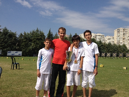 Özel Sabahattin Zaim Anafen Koleji öğrencisi, okçulukta şampiyon oldu