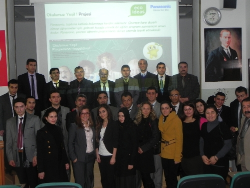 Panasonic'in 'Okulumuz Yeşil' projesi Gaziantep'te başladı
