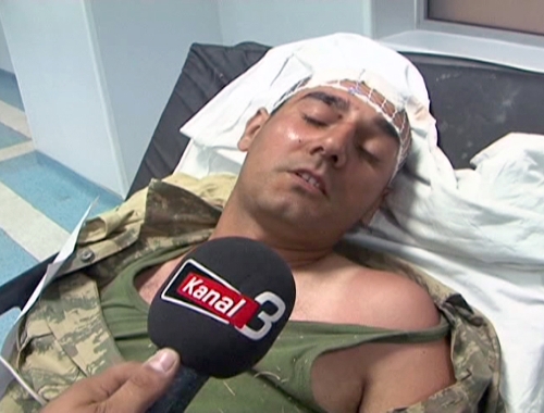 Patlamadan sağ kurtulan asker olayı anlattı