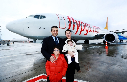Pegasus'un yeni uçağına 'Zeynep' adı verildi