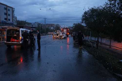 Pendik'te kaza: 1 ölü, 1 yaralı