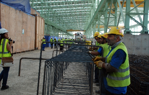 Posco Assan TST Çelik Fabrikası'nın yüzde 60'ı tamamlandı