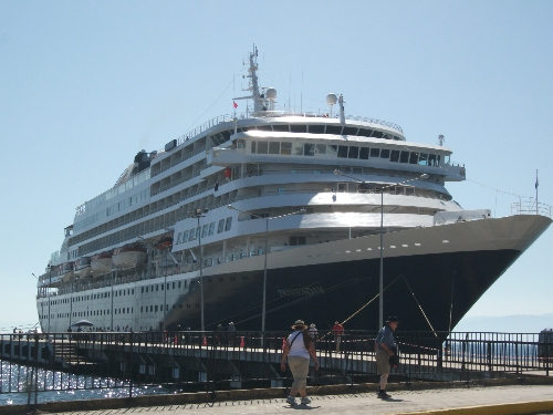 Prınsendam adlı turist gemisi Sinop'ta