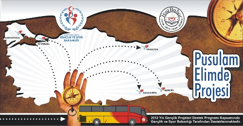 'Pusulam elimde' projesi tanıtıldı
