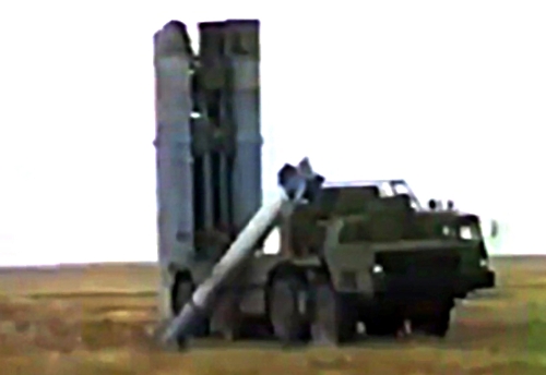 Rus S-300 füzesinin başarısız deneme atışı görüntüsü ortaya çıktı