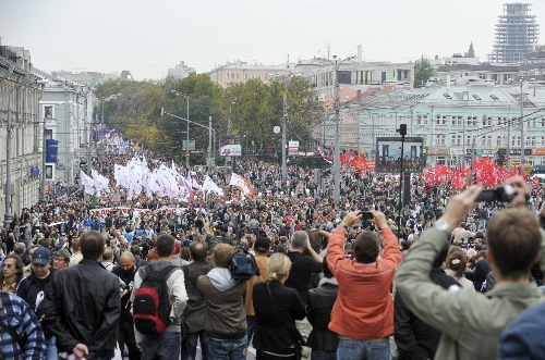 Rusya'da muhalefet yeniden sokaklarda(1)