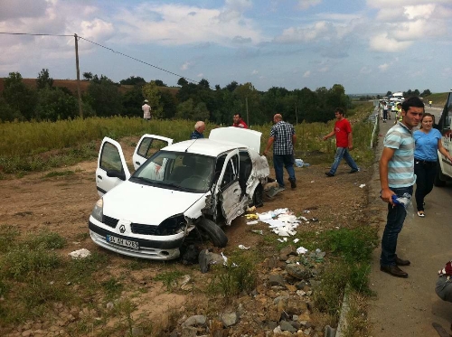 Samsun'da zincirleme trafik kazası: 7 yaralı