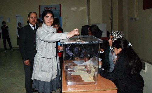 Şanlıurfa'da 160 okul öğrenci meclisini belirledi