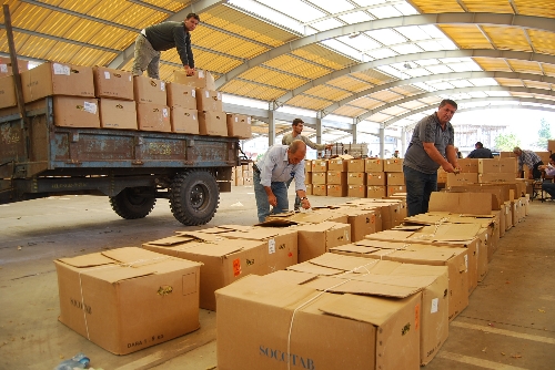 Sındırgı'da sezonun ilk tütün alımı yapıldı