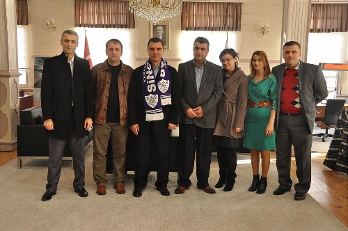 Sinoplulardan Başkan Kavuncu'ya teşekkür ziyareti