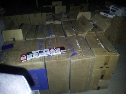 Şırnak'ta kaçak sigara operasyonu