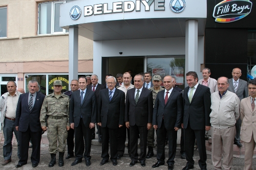 Sivas Valisi Zübeyir Kemelek, Suşehri'ni ziyaret etti