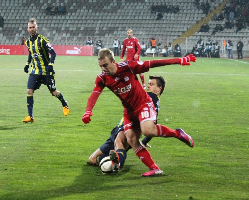 Sivasspor: 0 - Fenerbahçe: 0 (İlk yarı)