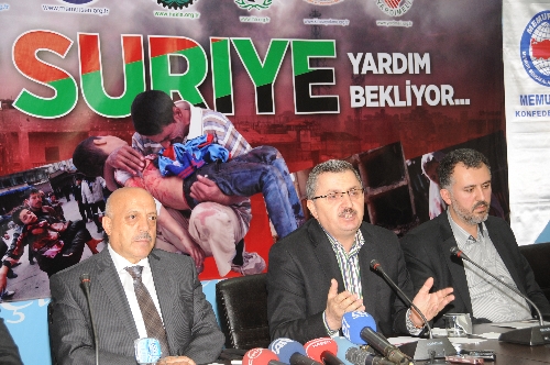 STK'lar, Suriyeli savaş mağdurları için bir araya geldi