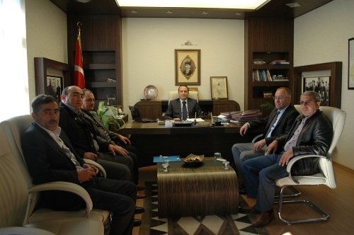 SUSİAD üyeleri, Kaymakam Demiral'ı ziyaret etti