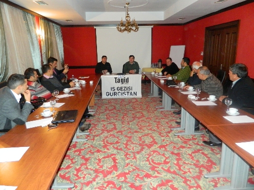 TAGİD Gürcistan'da iş alanlarını araştırdı