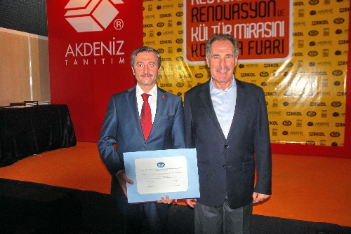 Tahmazoğlu'nun restorasyon başarısı ödülle taçlandı