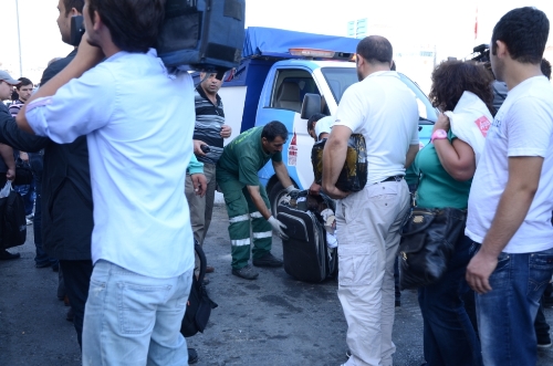 Taksim'de şüpheli bavul paniği