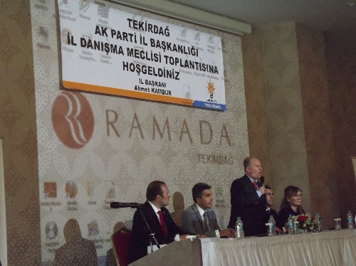 Tekirdağ AK Parti İl Başkanlığı İl Danışma Meclisi Toplantısı başladı