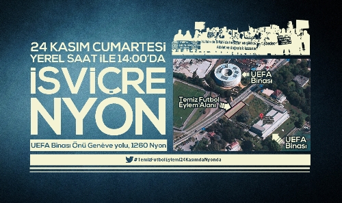 Temiz Futbol Eylemcileri Platini'ye 'Türkiye'de şike serbest mi?'yi soracak