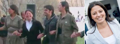 Teröristlerle halay çeken siyasetçinin parti üyeliği askıya alındı