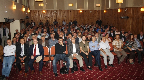 Tonya'da kurulacak çimento fabrikası için ÇED toplantısı yapıldı