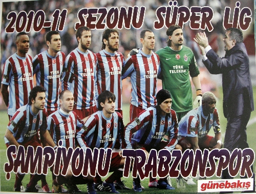 Trabzonspor basınından 'Şampiyon Trabzonspor' posteri