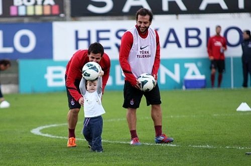 Trabzonspor'da kaleci Tolga düz koşulara başladı