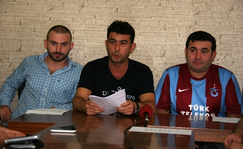 Trabzonsporlu taraftarlar, yönetimler arası tartışmaya tepkili