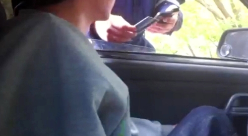 Trafik polisi kredi kartı ile rüşvet tahsil etti
