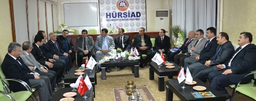 TÜMSİAD'dan HÜRSİAD yönetimine ziyaret