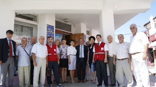 Türk Kızılayı Samsun Şubesi Heyeti, insani yardım için Kırım'da