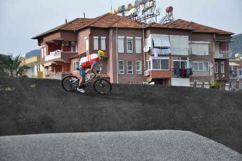 Türkiye'nin İlk BMX pisti test edildi