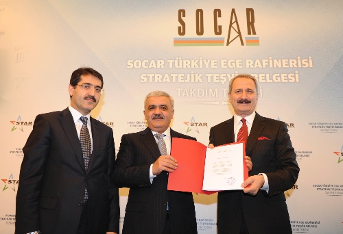 Türkiye'nin ilk 'Stratejik Yatırım Teşvik Belgesi' STAR Rafinerisi'ne verildi