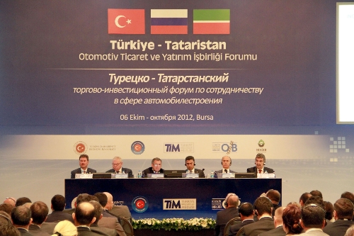 Türkiye-Tataristan Otomotiv İşbirliği Forumu başladı