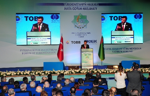 Türkmenistan Yatırım Forumu İstanbul'da yapıldı