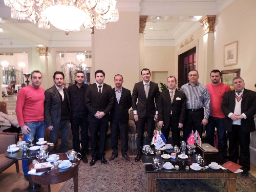 Ukrayna ve Macaristan'daki Türk işadamları Budapeşte'de buluştu