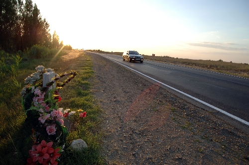 Ukrayna'da bugün trafik kazalarında ölenler anıldı