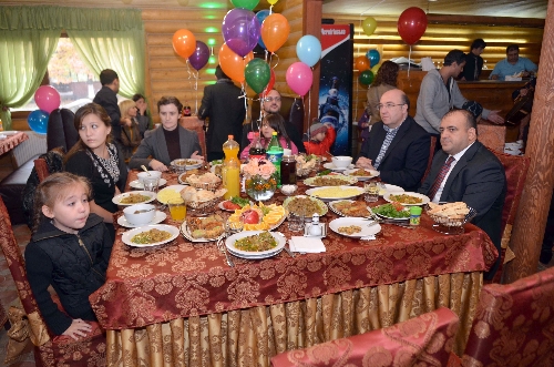Ukrayna'daki gurbetçiler Kurban Bayramı'nı coşkuyla kutladı