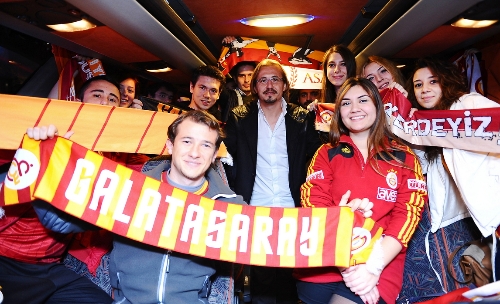 Ülker'le 300 Aslan Braga - Galatasaray maçını birlikte izledi