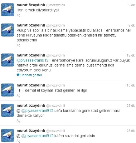 Ünal Aysal konuştu, Murat Özaydınlı'dan sert tepki geldi