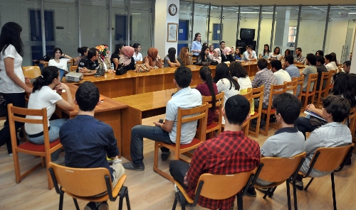 Üniversite öğrencilerinden kent konseyi çalışmalarına yoğun ilgi