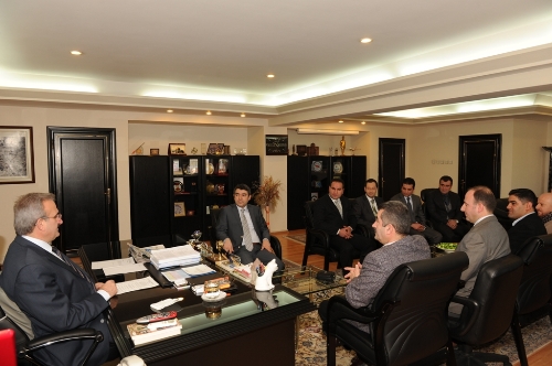 Vali Karaloğlu, VASİAD yönetimini kabul etti