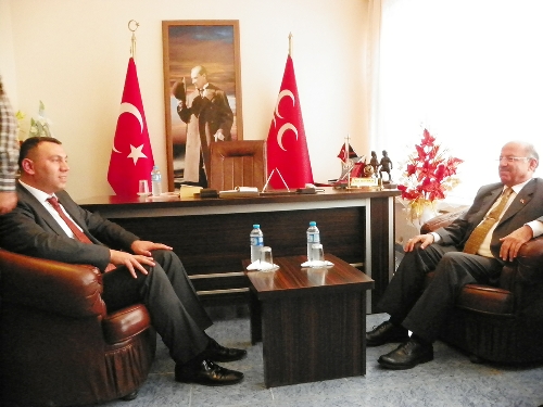 Vali Kolat'tan siyasi parti temsilcilerine ziyaret