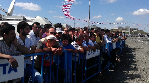 Vatandaşların ata sporu cirite ilgisi büyük oldu
