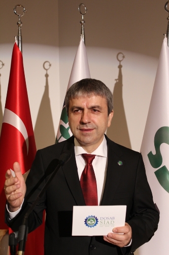 Yedikardeş, BOSABSİAD Başkanlığı'nı Tezyaparlar'a devretti