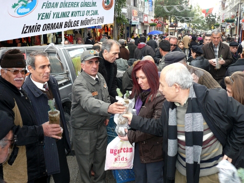 'Yeni yıla fidan dikerek girelim' kampanyası